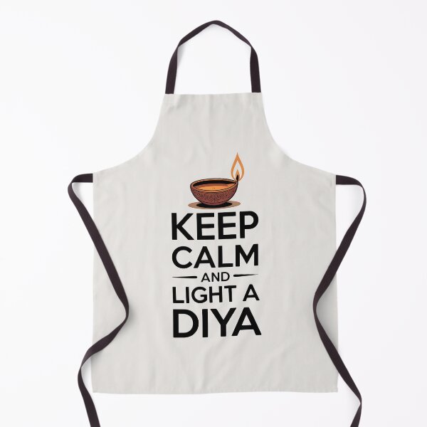 Item preview, Keep Calm and Light a Diya – Diwali Festival Quote Design designed and sold by Jollys-ArtShop.