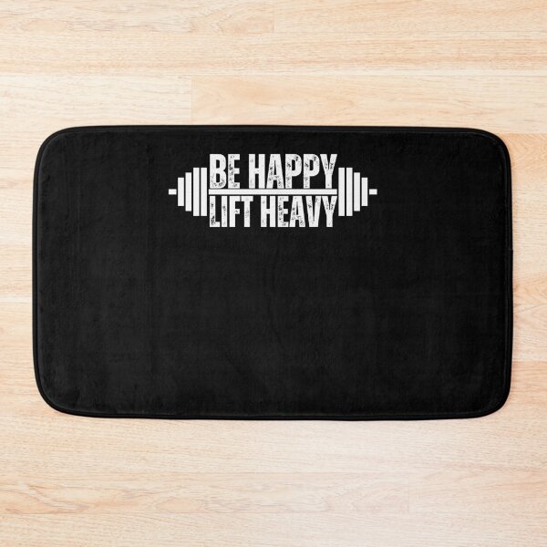 Item preview, Be happy lift heavy Weightlifter cute gym lover workout designed and sold by snowry.