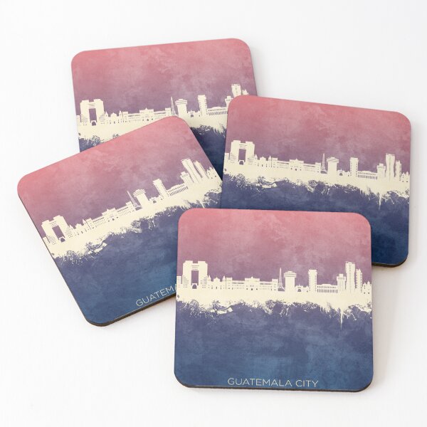 Item preview, Guatemala City Skyline Guatemala designed and sold by ArtPrints.