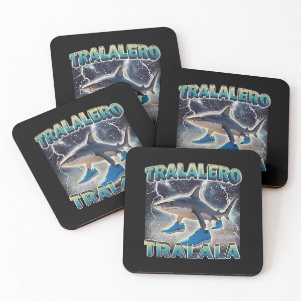 Item preview, Tralalero Tralala Funny Shark Meme designed and sold by PocketWargene.