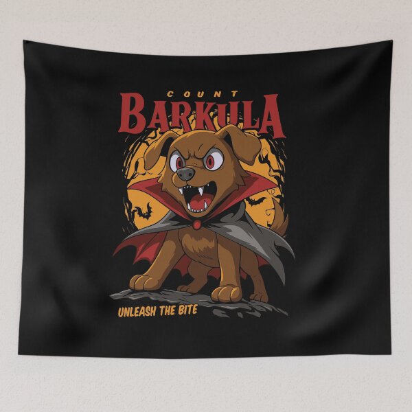 Item preview, Vampire Dog Halloween Design – Count Barkula designed and sold by 3amclub.