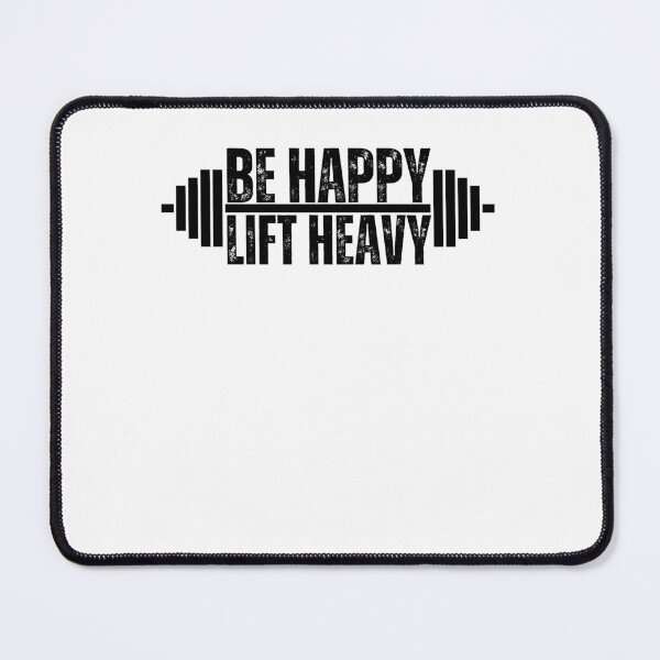 Item preview, Be happy lift heavy Weightlifter vintage gym lover workout designed and sold by snowry.