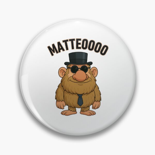 Item preview, Mateo Matteo Italian Brainrot Meme Matteo Brainrot designed and sold by PocketWargene.