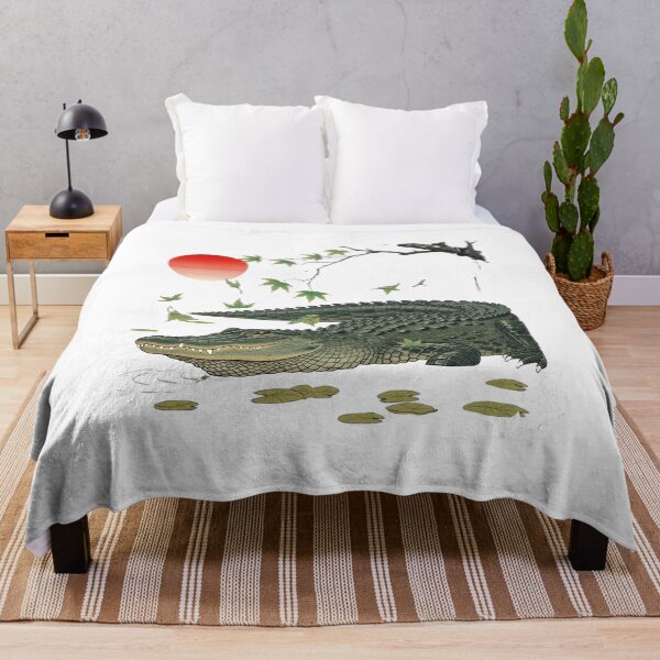Item preview, American Alligator in Japanese Style designed and sold by digishops.