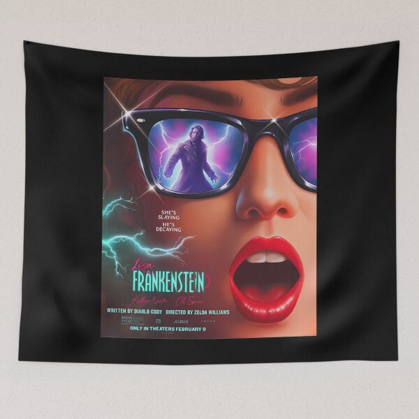 Item preview, Lisa Frankenstein Soundtrack Movie Poster designed and sold by merrittdemareej.