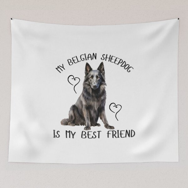 Item preview, My Belgian Sheepdog Is My Best Friend designed and sold by Viikis.