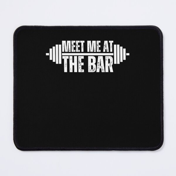 Item preview, Meet me at the bar Weightlifter cute gym lover workout designed and sold by snowry.