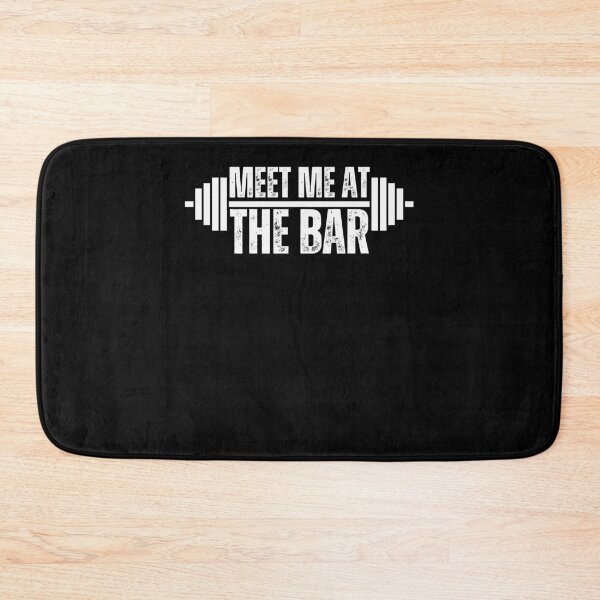 Item preview, Meet me at the bar Weightlifter cute gym lover workout designed and sold by snowry.