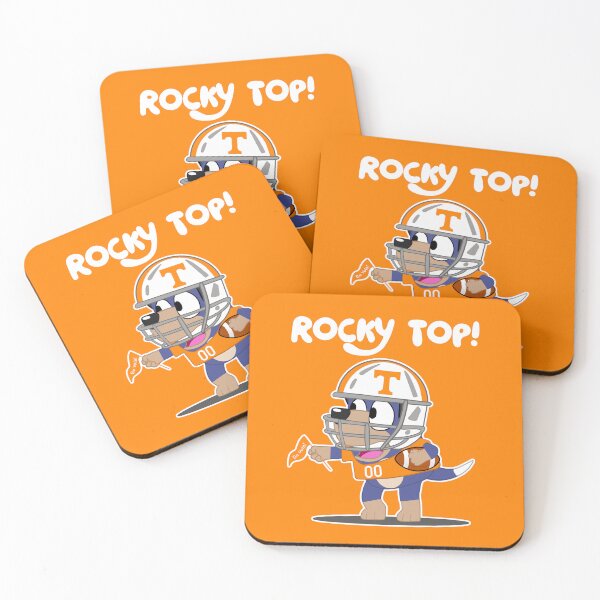 Item preview, Rocky Top Football dog- for Orange Backgrounds designed and sold by A Beaver’s Tale Shop.