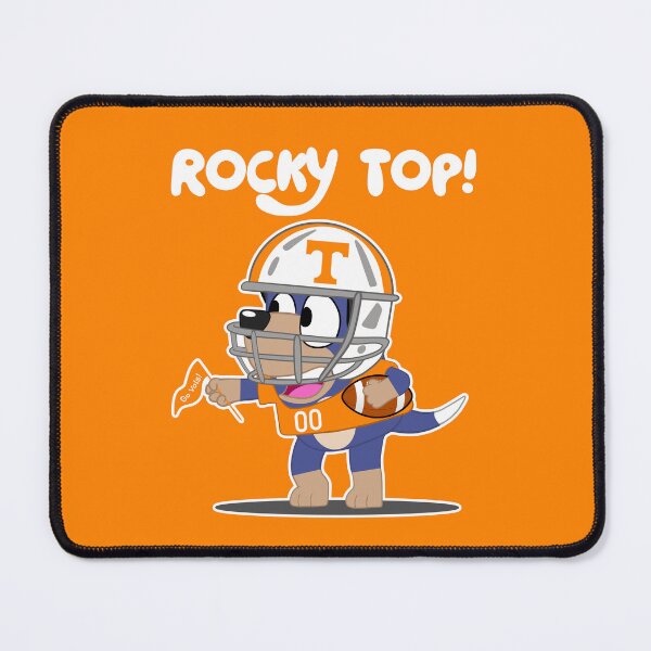 Item preview, Rocky Top Football dog- for Orange Backgrounds designed and sold by A Beaver’s Tale Shop.