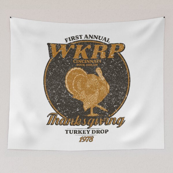 Item preview, WKRP Turkey Drop 1978 Thanksgiving Funny Classic TV Sitcom designed and sold by SHOPATOR.