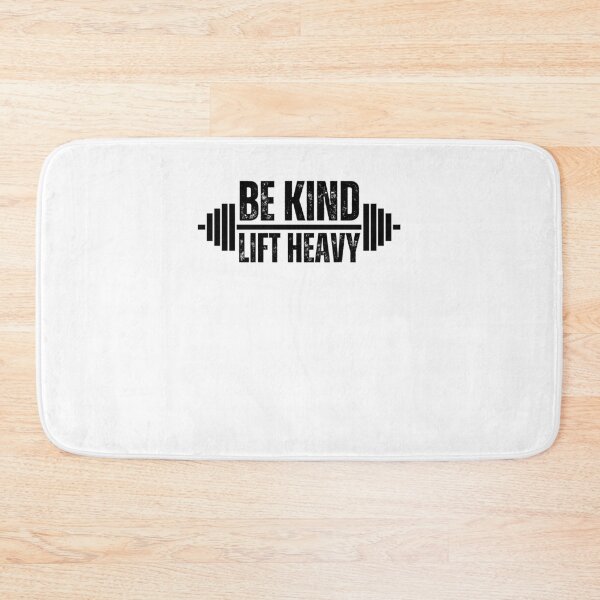 Item preview, Be kind lift heavy Weightlifter cute gym lover workout designed and sold by snowry.