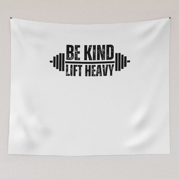 Item preview, Be kind lift heavy Weightlifter cute gym lover workout designed and sold by snowry.