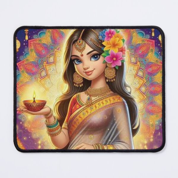 Item preview, Traditional Beautiful Girl designed and sold by Mywaymylife.