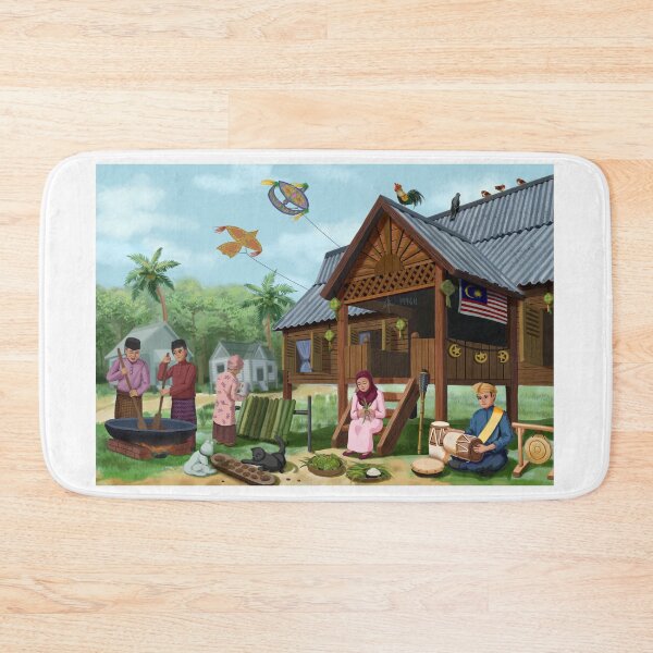 Item preview, Malaysian Village - Hari Raya designed and sold by ArtlingES.