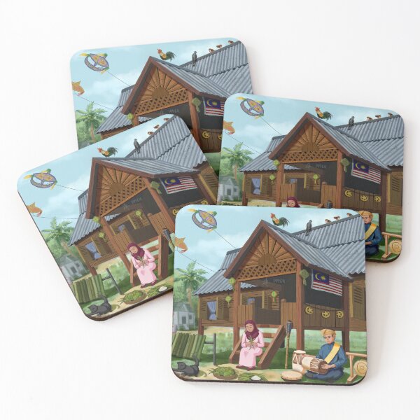 Item preview, Malaysian Village - Hari Raya designed and sold by ArtlingES.