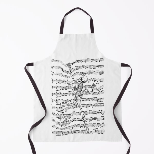 Item preview, Musician Halloween Costume Skeleton Funny Sheet Music Notes designed and sold by GrandeDuc.