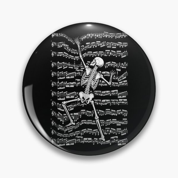 Artikelvorschau, Musiker Halloween Kostüm Skelett Lustige Notenblätter entworfen und verkauft von GrandeDuc.