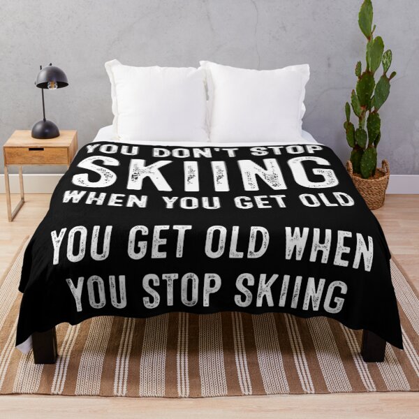 Item preview, Funny Old Skiing Lover designed and sold by RareBunny.