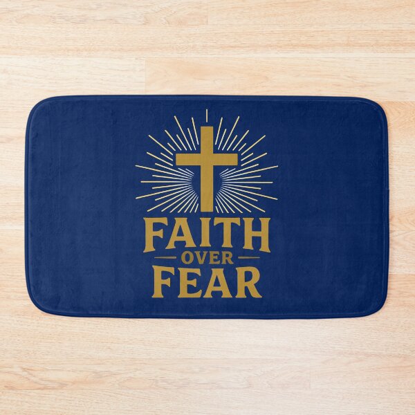 Item preview, Faith Over Fear with Glowing Cros designed and sold by Infinitee8hirts.