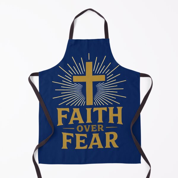 Item preview, Faith Over Fear with Glowing Cros designed and sold by Infinitee8hirts.