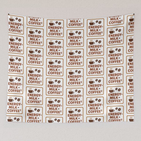 Item preview, Energy Formula Coffee – Funny E=MC² Coffee Design designed and sold by Coffee Lifestyle.