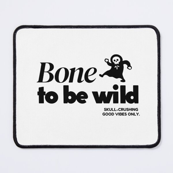Item preview, Bone to Be Wild Halloween Art designed and sold by OneKindMakers.
