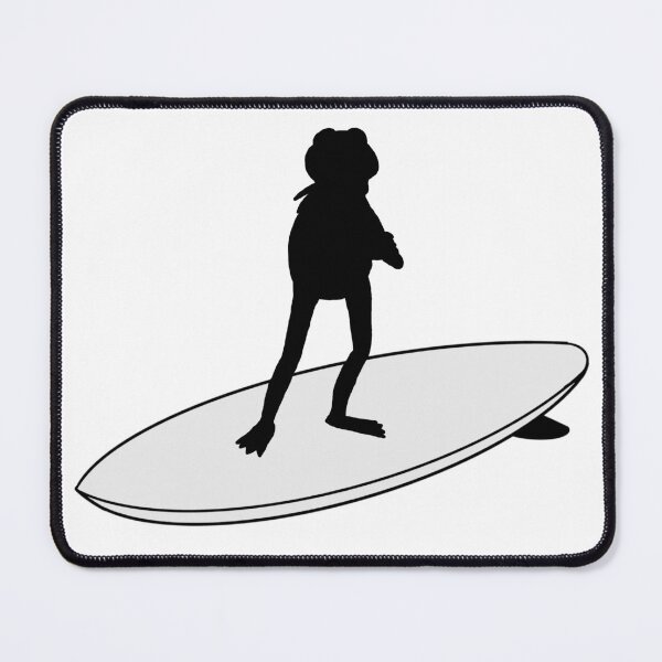 Item preview, Kermit The Frog On A Surfboard designed and sold by Animals-by-JB.