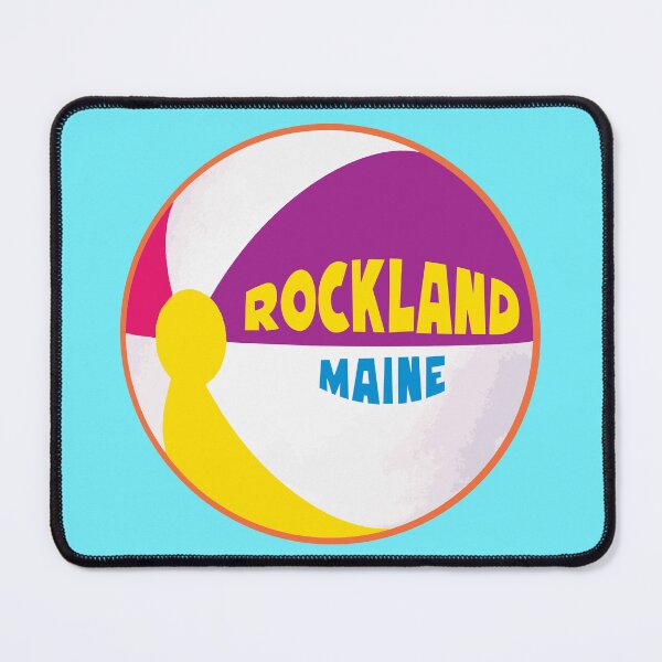 Item preview, Rockland, Maine Beach Town! designed and sold by MartinRivas.