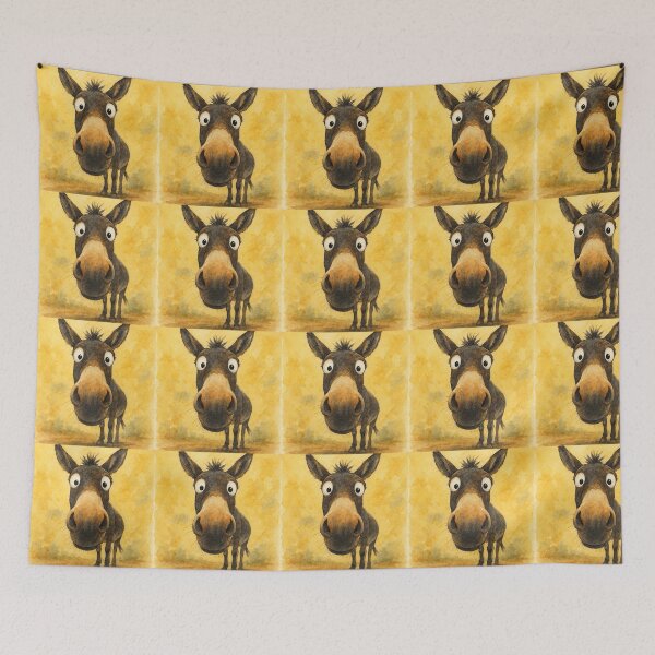 Item preview, Gorgeous Donkey ‘ DoNKeY LoVe ' BY SHiRLeY MacARTHuR designed and sold by Shirley MacArthur Art.
