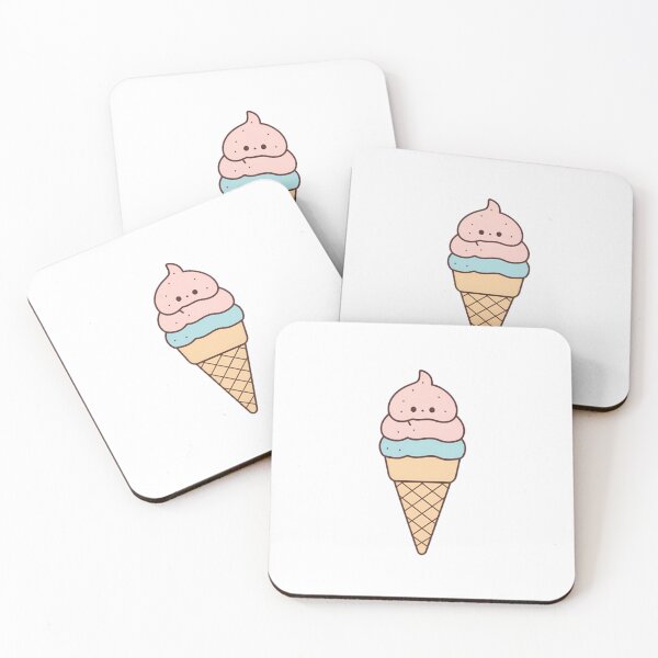 Item preview, Minimalist Pastel Ice Cream Cone designed and sold by alambalam.