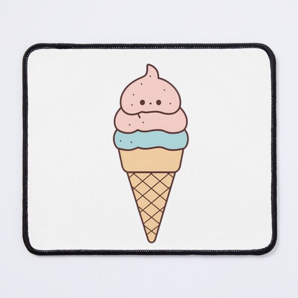 Item preview, Minimalist Pastel Ice Cream Cone designed and sold by alambalam.