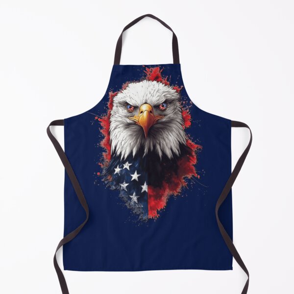 Item preview, AMERICAN EAGLE- SPLASH RED designed and sold by Pickle Wicked Designs.