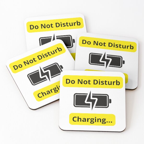 Item preview, DoNotDisturb-Charging designed and sold by Cute&Little Ghosts.