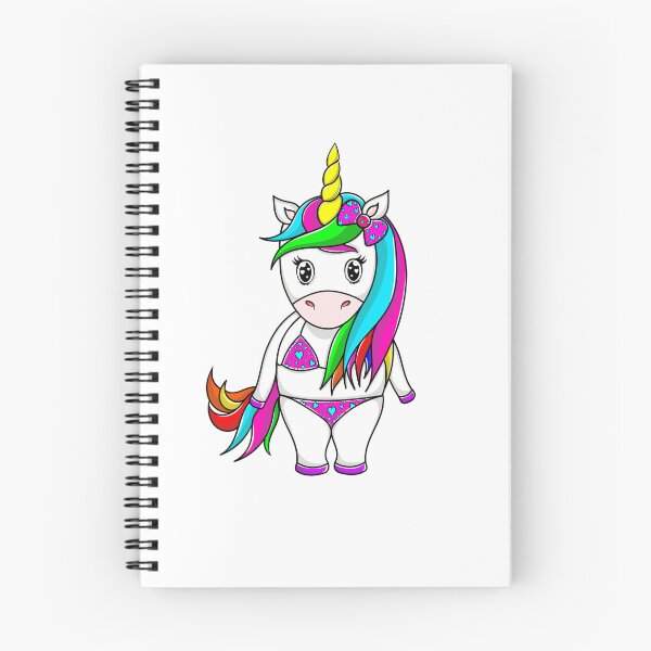 Item preview, Cute Unicorn Summer Bikini Rainbow Beach designed and sold by styleonestaa.