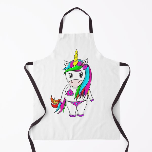 Item preview, Cute Unicorn Summer Bikini Rainbow Beach designed and sold by styleonestaa.