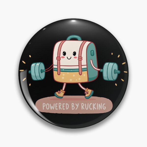 Item preview, Powered by Rucking | Cute Cartoon Rucksack Character Design designed and sold by VividOrganica.