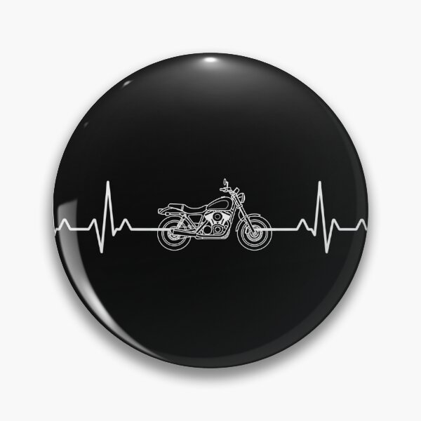 Item preview, Motorcycle Heartbeat - Ride for Life designed and sold by BRTee.