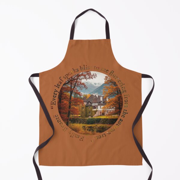 Item preview, Autumn Bliss – Emily Brontë Quote Castle Art designed and sold by MerchYouSearch.