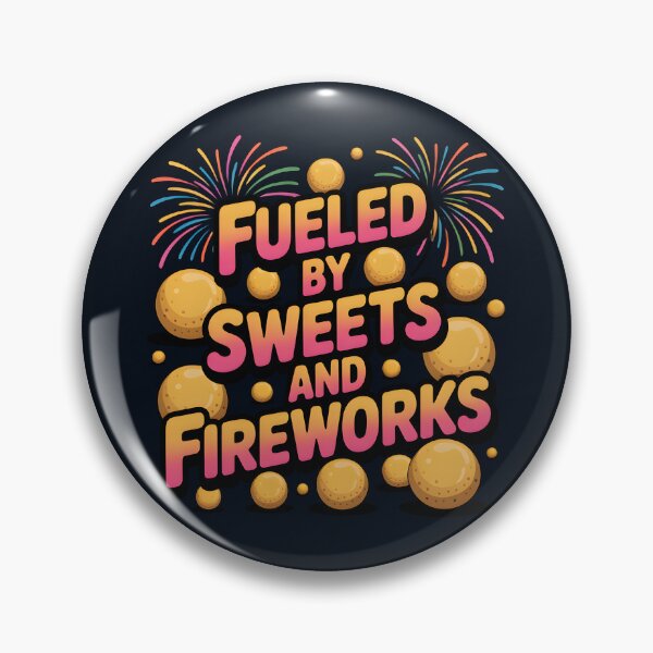 Item preview, Fueled by Sweets and Fireworks – Fun Diwali Design designed and sold by Jollys-ArtShop.