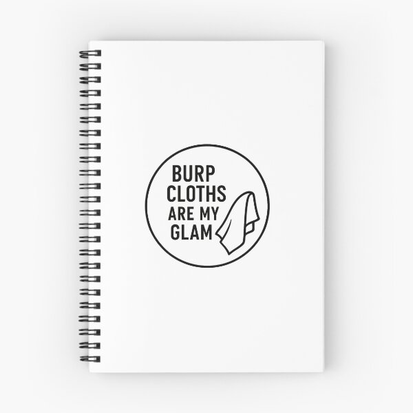 Item preview, Burp Cloths Are My Glam designed and sold by VidyaMama.