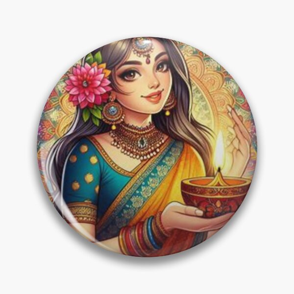 Item preview, Beautiful Indian Girl designed and sold by Mywaymylife.