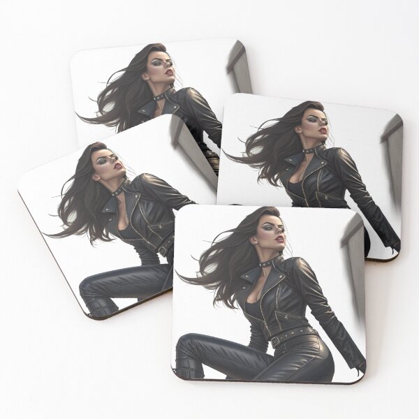 Item preview, Black Leather and Women designed and sold by zangess1.