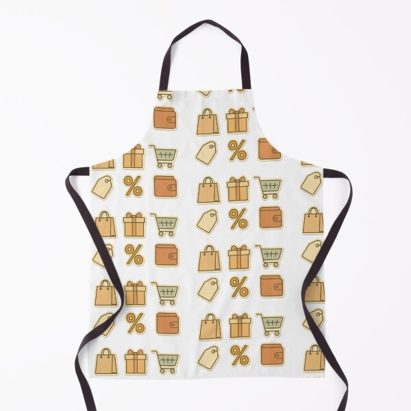 Artikelvorschau, Black Friday Shopping-Symbole-Set, einschließlich Tasche, Geschenk, Einkaufswagen, Etikett, Geldbörse, Prozent, KI-generiert entworfen und verkauft von dvoevnore.