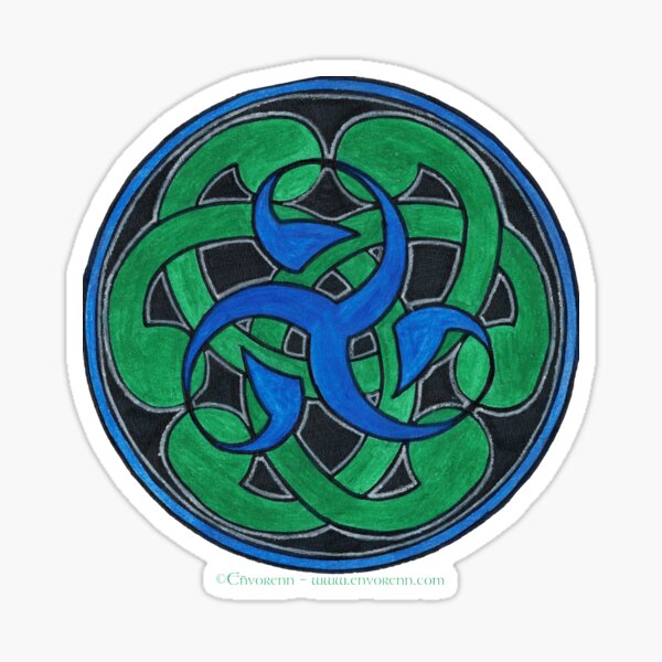 Triskell Bouclier Sticker
