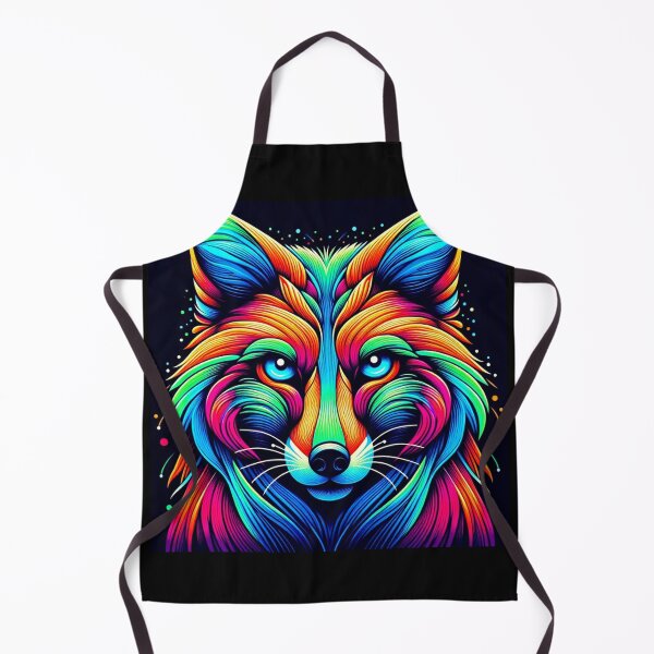 Item preview, colorful cute fox designed and sold by Dogandesighn.