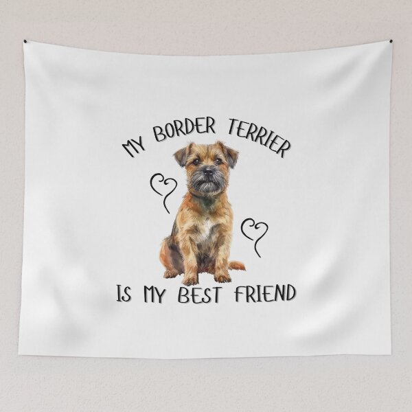 Item preview, My Border Terrier Is My Best Friend designed and sold by Viikis.