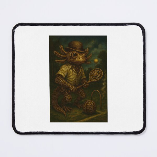 Item preview, An elegant axolotl from the Victorian age designed and sold by AxolotlsRcute.
