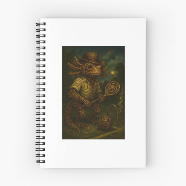 Item preview, An elegant axolotl from the Victorian age  designed and sold by AxolotlsRcute.