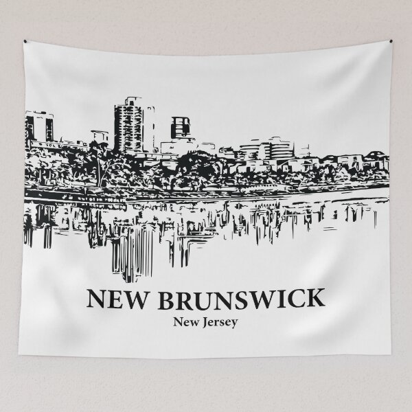Item preview, New Brunswick - New Jersey designed and sold by Lakeric Cityscapes.